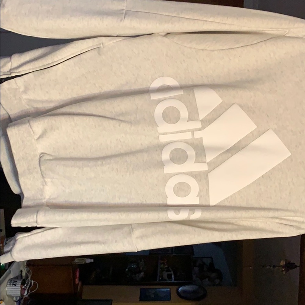Adidas side zip sweater